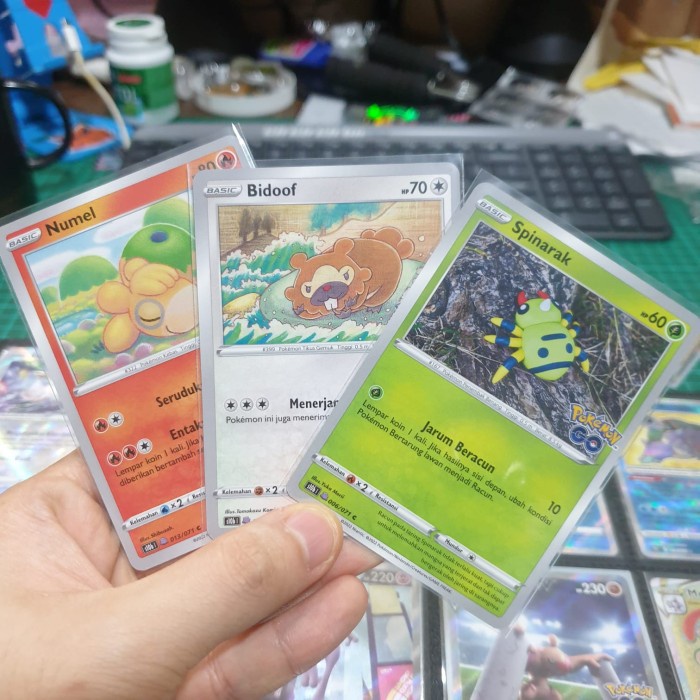 ✅COD Ckartu Pokemon Indonesia - Pokemon Go S10B - Ditto Menyamar Berkualitas