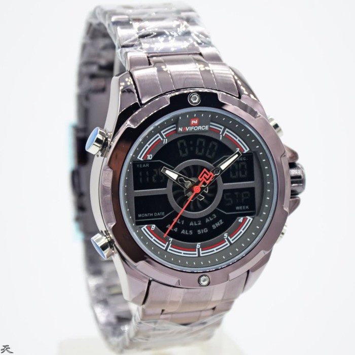 ✅New Ori Jam Tangan Naviforce Nf9170Mb Nf9170Mbr Nf9170Mg Original-Purple Limited
