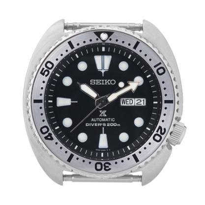 ✅New Ori Seiko Turtle Srp Seiko Style Black Steel Bezel Insert Berkualitas