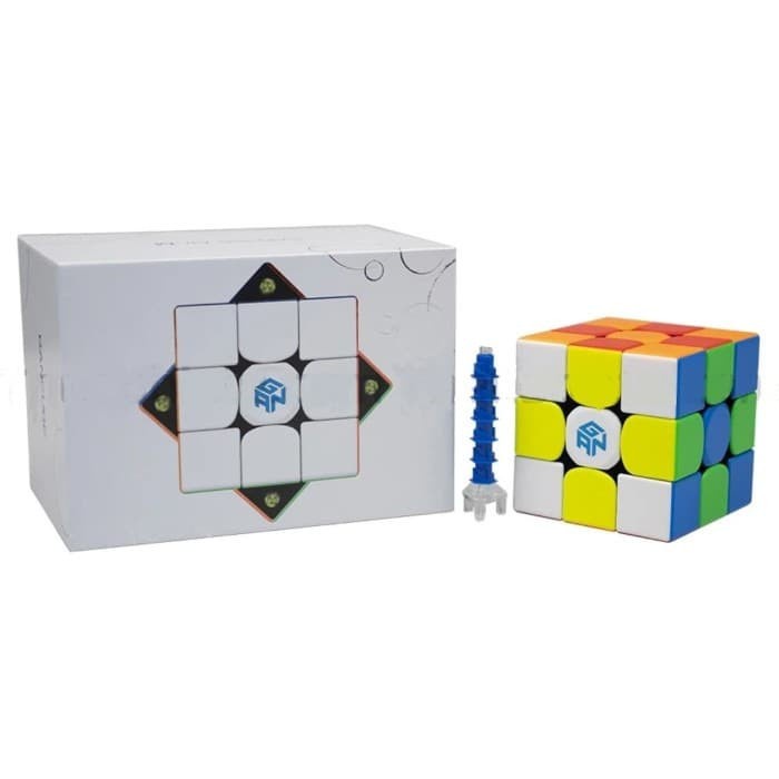 ✅New Rubik 3X3 Gan 356 Air M Magnetic 3X3 Stickerless Original Gan Air M Terbatas
