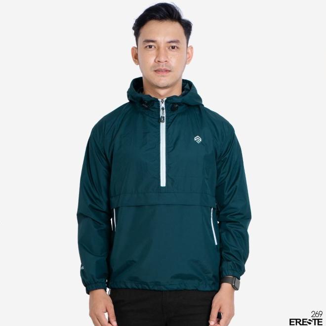 100% New Ereste269 Jaket Pria Parasut Cagoule Foremost Original Happy