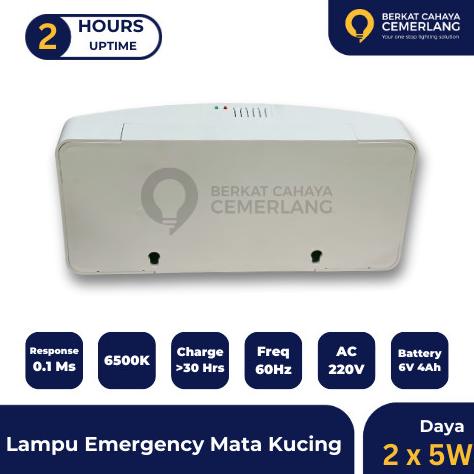 Lampu Emergency Mata Kucing Led