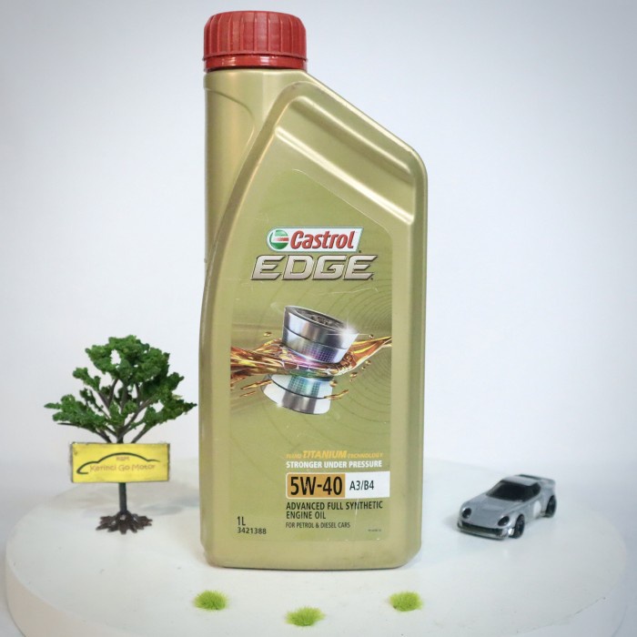 ✨Baru Oli Castrol Edge 5W-40 Full Synthetic 1L - Oli Castrol Edge Synthetic Diskon