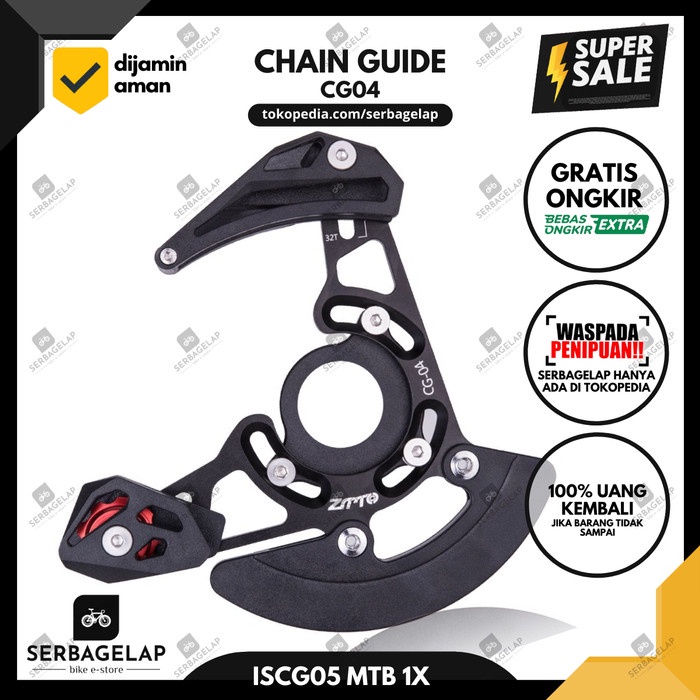 Promo Chain Guard / Guide Pengatur Rantai Sepeda Ztto Iscg05 Mtb / Lipat