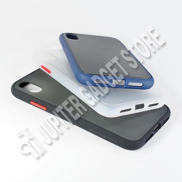 iPhone XR Mercury Peach Garden Bumper Case - ORI