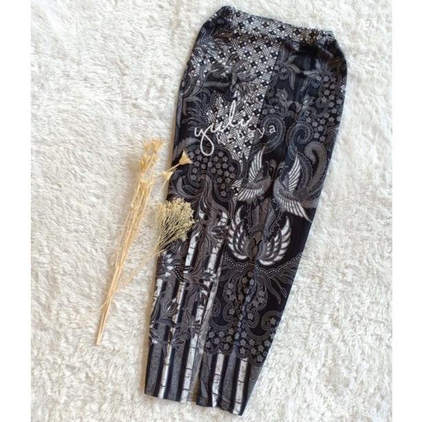 New - Rok Batik Span belah depan | Rok wisuda kondangan jarik batik 