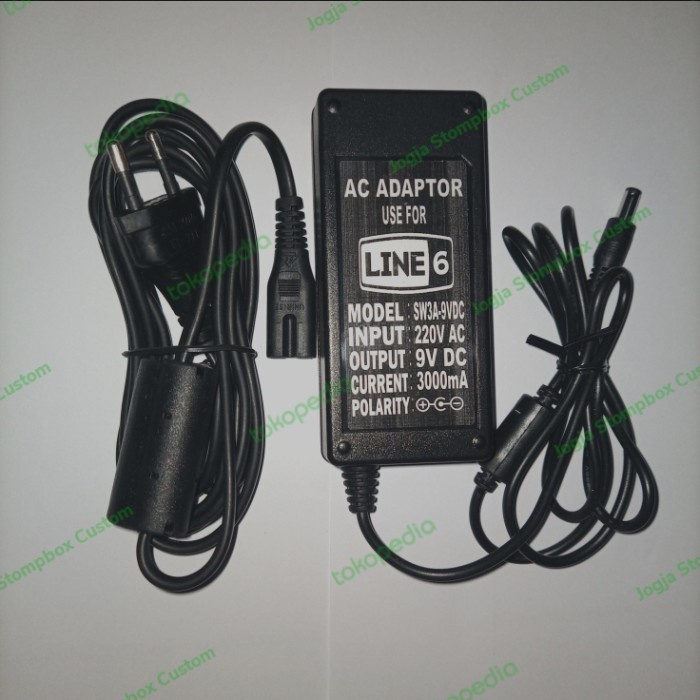 [COD] Adaptor Efek Gitar Line 6 Hd 300/400/500/500X / Hd Bean Firehawk Terbaru