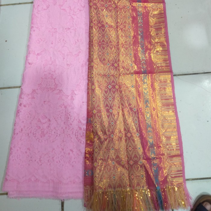 [COD] Stelan Kebaya Dan Sarung Thailand Diskon