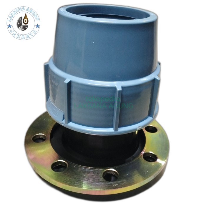 [New] Flange Adaptor 90X 3 Inchi  Flange Adaptor Compression Pipa Hdpe Terbatas