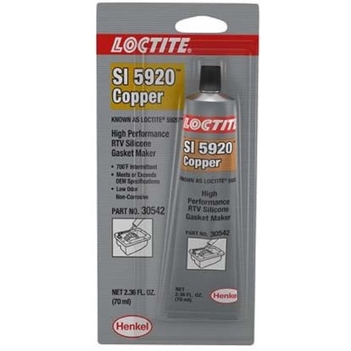 

Lem Silikon Rtv Loctite Si 5920 Copper Flange Sealant