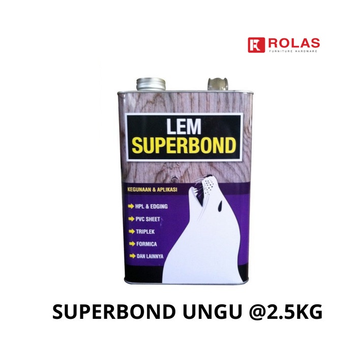 

Superbond Lem Ungu @2.5Kg