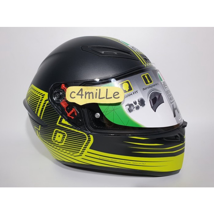 ✨Termurah Helm Agv K1 Top Edge 46 Full Face Limited