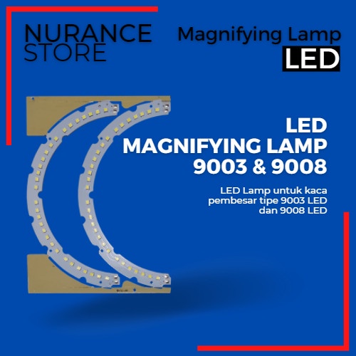 

LAMPU LED UNTUK KACA PEMBESAR TIPE 9003 LED & 9008 LED