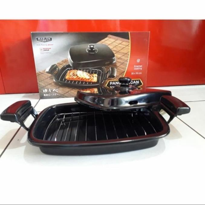 Alat Panggangan Ikan Barbeque / Pemanggang Crystal Oven Maslon Maspion