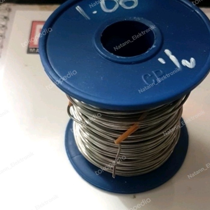 ✅Baru Kawat Elemen Pemanas Nikelin Nichrome Nikel 0.5 05 Mm 1Kg 1 Kg Limited