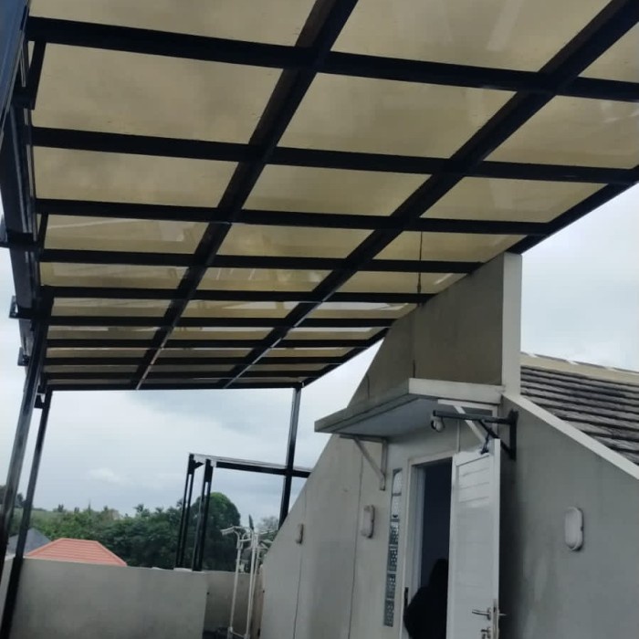 ✅Baru Kanopi Atap Solarflat 12 Grey Terbatas