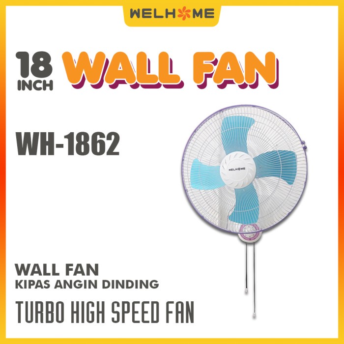 Kipas Angin Welhome Wh-1862
