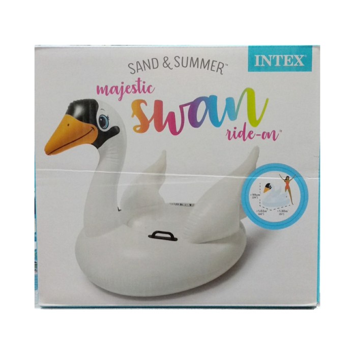 Promo Intex Pelampung Swan Ride On 57557