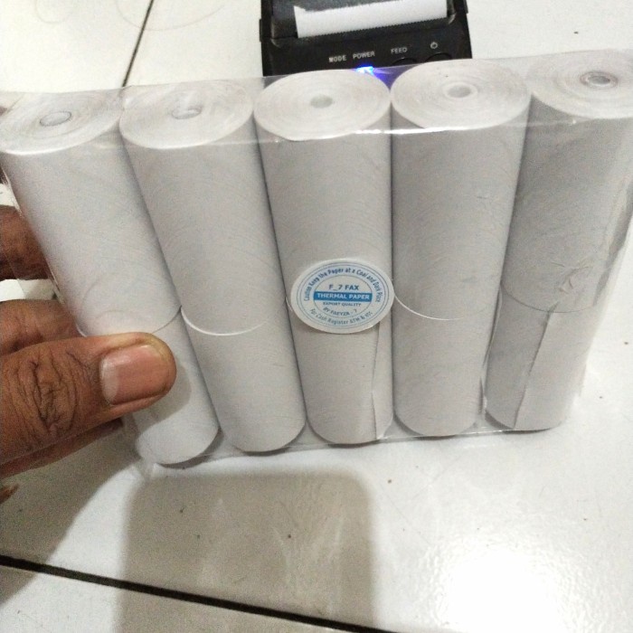 

Kertas Thermal 57X30 58X30 Untuk Edc Printer Mini Bluetooth Original 100% Dan Terpercaya