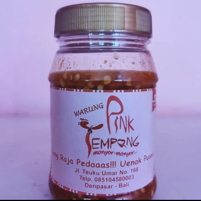 

Sambal Tempong Pink - Asli Bali