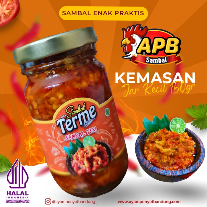 

Sambal Terme Pedas Nampol Cap Apb 150G