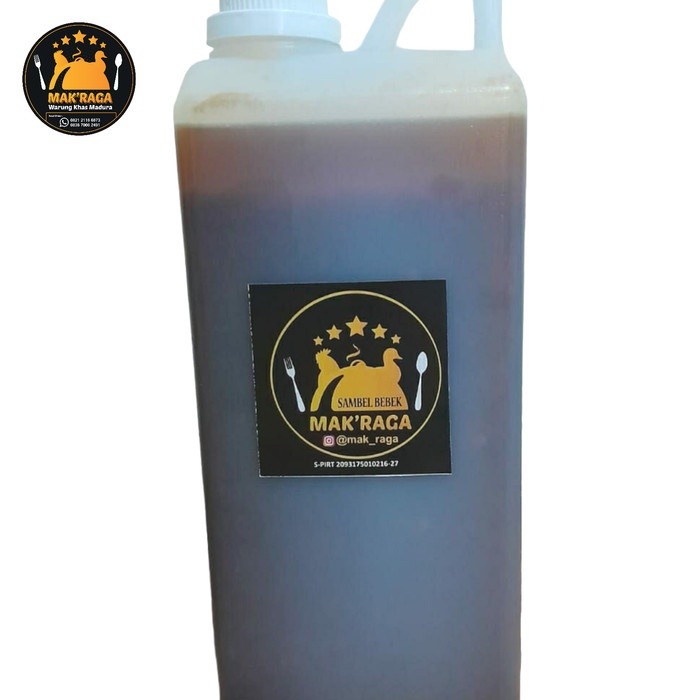 

Sambal Hitam Madura 500Gr