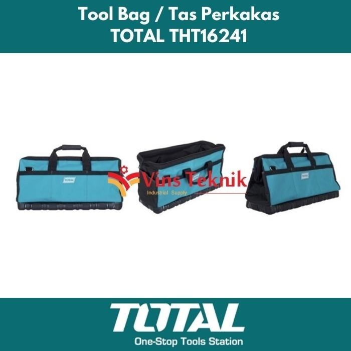 ✅New Ori Tool Bag Tas Penyimpanan Alat Total Tht16241 Profesional Toolbag 24Inc Limited