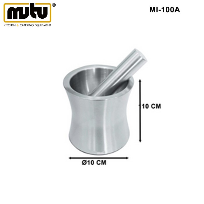 ✅Ready Cobek Stainless  Tumbukan Mini Stainless Mi-100A Limited