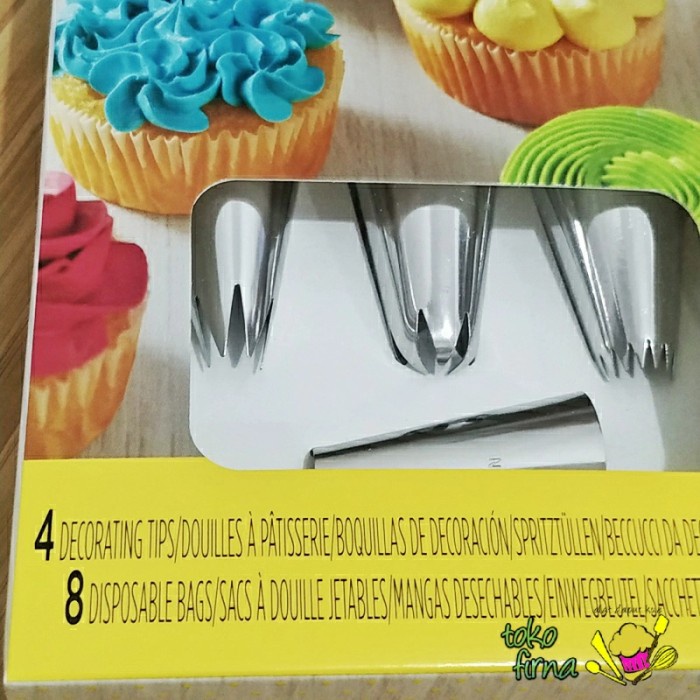 

✅Original Cupcake Tip Set - Spuit Set For Cupcake Berkualitas