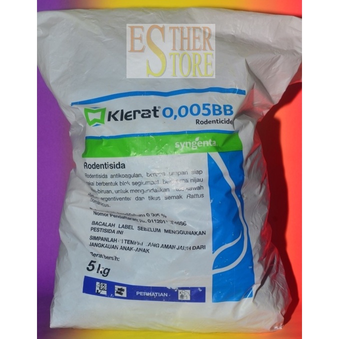 ✅Original Racun Tikus Langsung Pakai Klerat 5 Kg Produksi Syngenta Berkualitas
