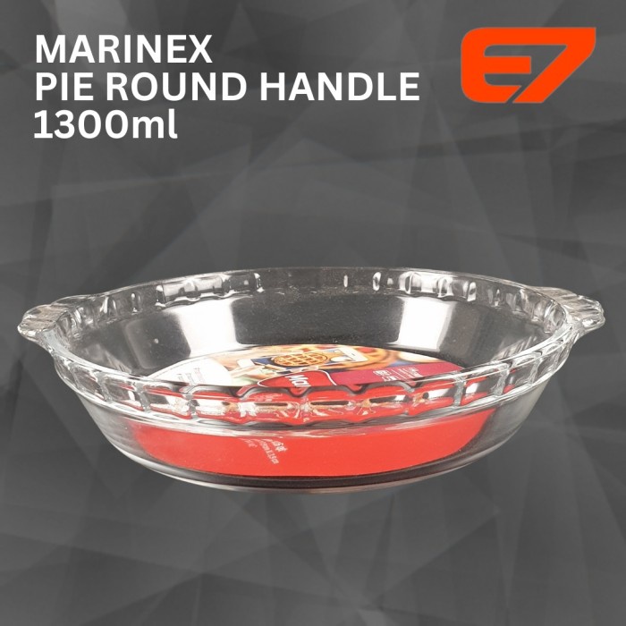 

✅Original Marinex Loyang Mangkok Nampan Kaca Round Baking Dish 1300Ml 12Pcs Limited