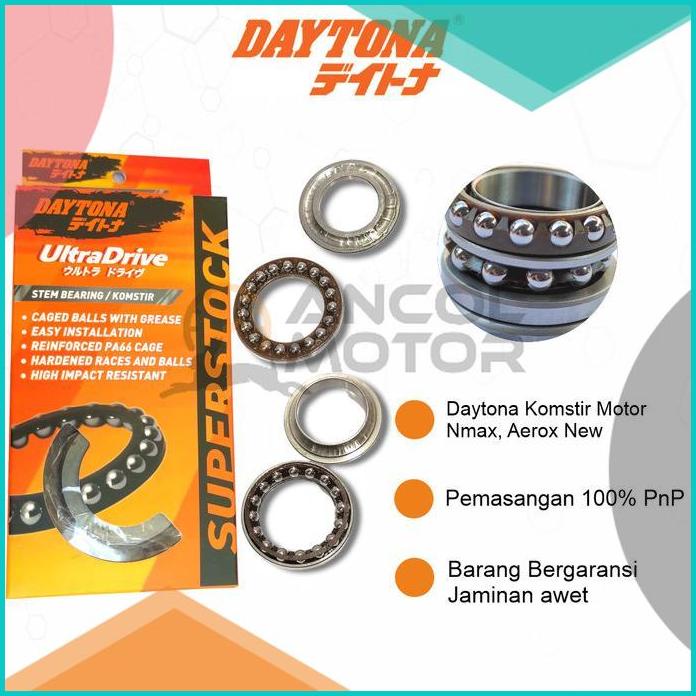 Daytona Komstir Aerox Nmax Lexi Xeon Bearing Laher Racing 4913 Motor 1