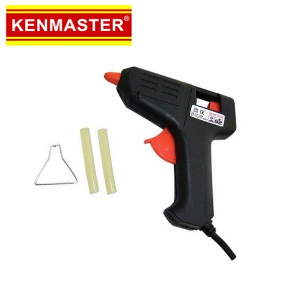 Kenmaster Glue Gun Listrik 15 Watt Lem Tembak Panas Plastik Best