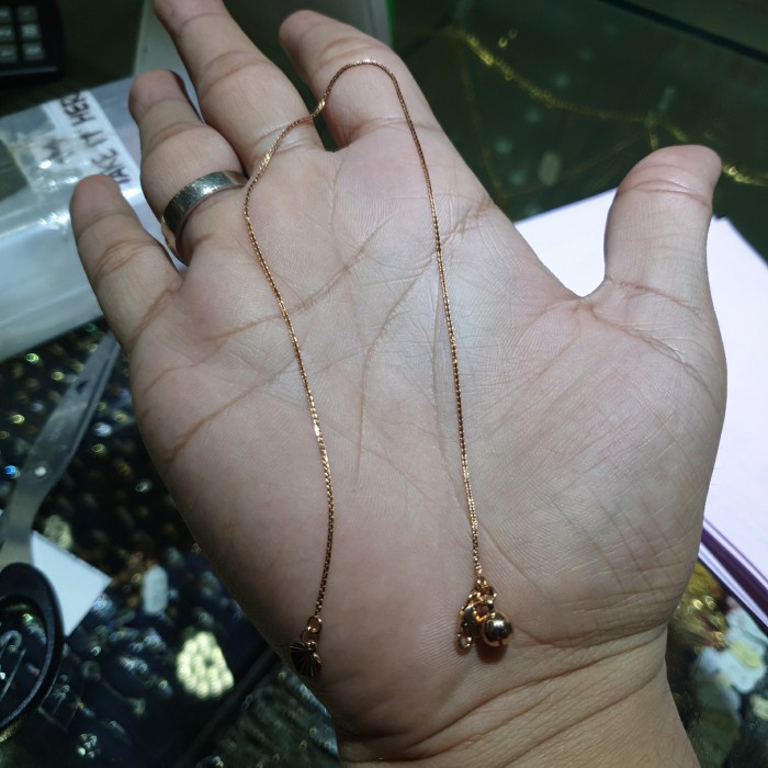 ✨Sale Gelang Kaki Italy Emas 700 Terbatas