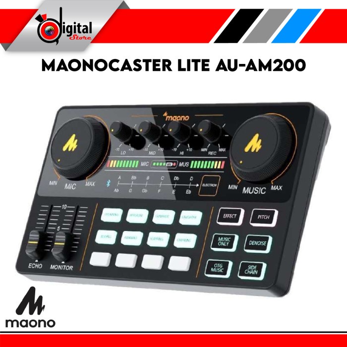 ✨Sale Maonocaster Lite Au-Am200 Portable Podcast Console - Maono Au-Am200 Terbaru