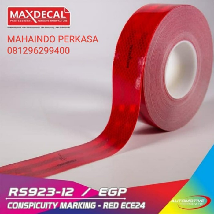 

✨Ready Sticker Reflektor Pemantul Cahaya Uji Keur / Kir - Stiker Egp Merah Limited