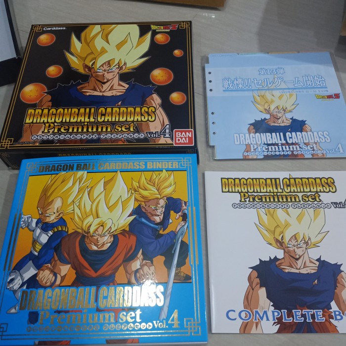 

✨Ready Dragon Ball Carddass Binder Album Premium Edition Vol 4 Diskon