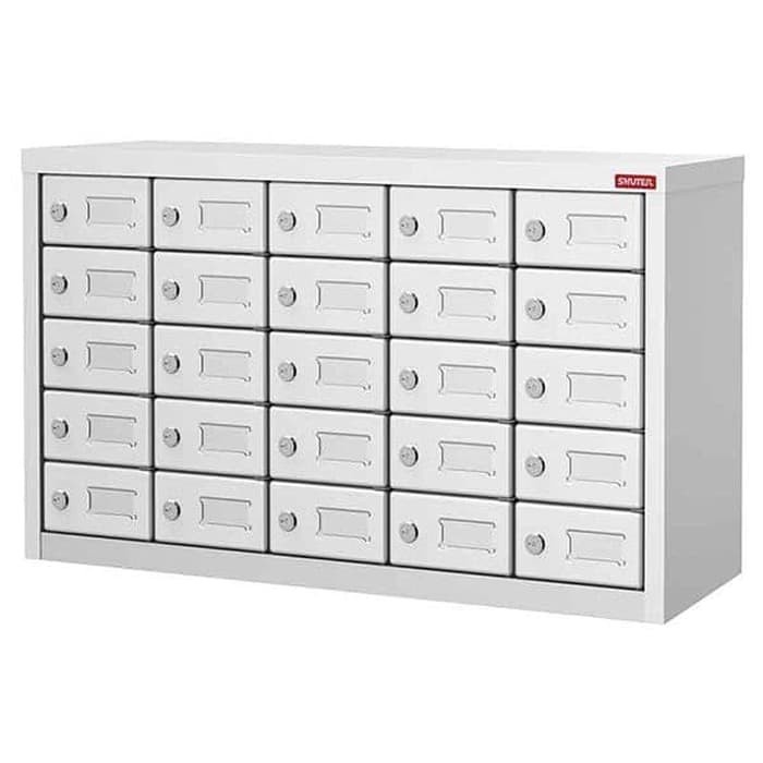 

✨Ready Lemari Loker Mc-525 Shuter Multi-Purpose Cabinet W/25 Lockable Doors Diskon