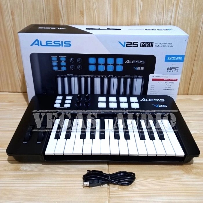 

✨Sale Alesis V25 Mkii Midi Controller 25Key Original Limited