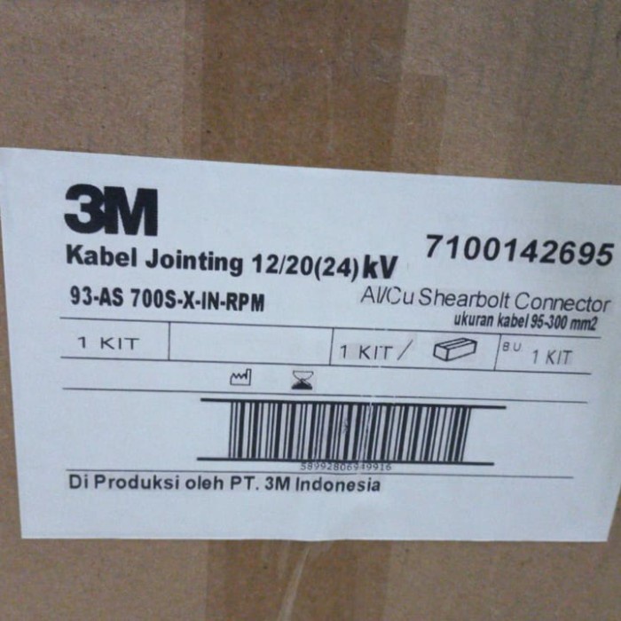 

✨Sale Jointing Coldshrink 3M 3X95-300Mm . 93 -As- 700S-X-In-Rpm. Terbaru