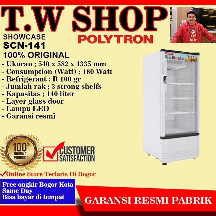 ✨Ready Showcase Polytron Scn 141 Terbaru