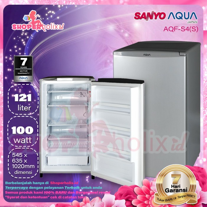 ✨Original Kulkas Frezer 4Rak S4 Buat Es Batu Asi Limited