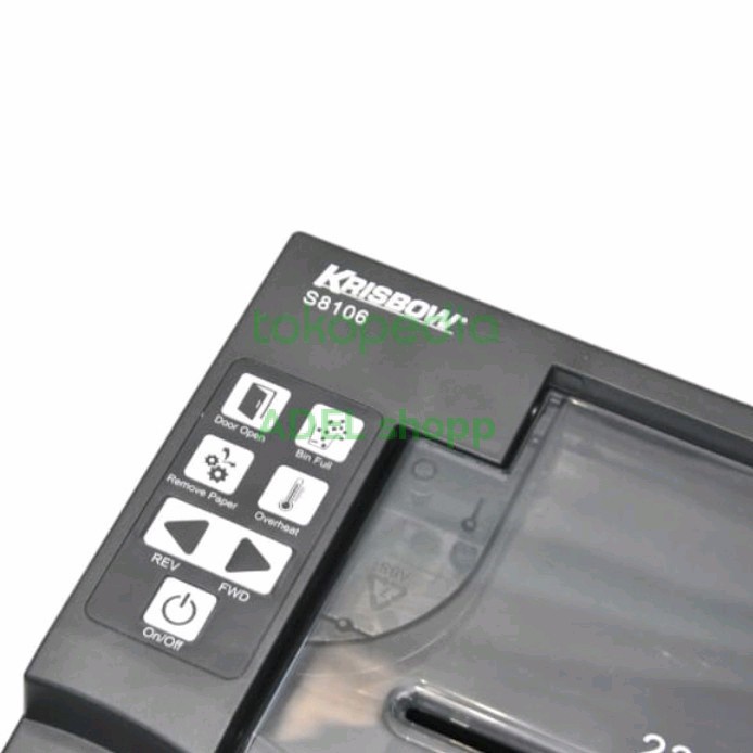

Mesin Penghancur Kertas Krisbow Micro Cut S8106 Paper Shredder