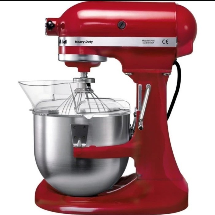 ✨Original Kitchenaid Heavy Duty 4.8 Liter Stand Mixer 5Kpm5Eer Berkualitas