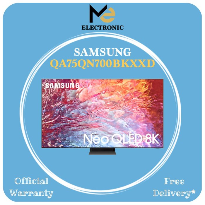 ✨New Samsung Q700B 75 Inch 8K Neo Qled Samsung 75Qn700B 8K Neo Qled 8K 75 Terbaru