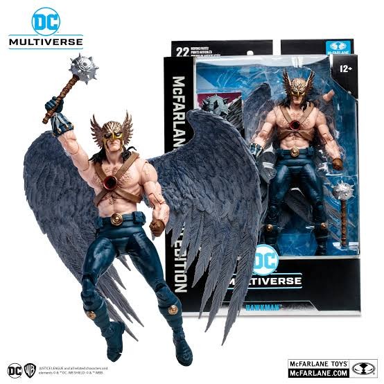 ✨New Mcfarlane Dc Multiverse Collector Edition Hawkman Berkualitas