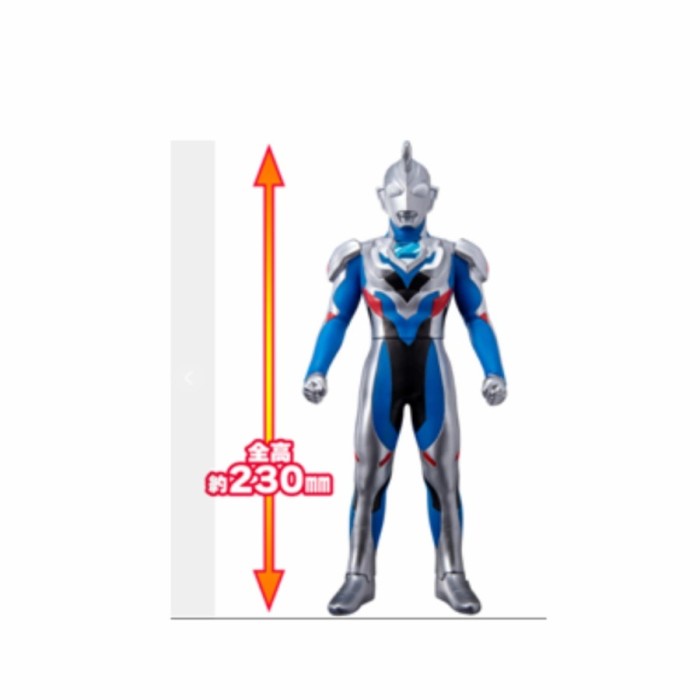 ✨Baru Um Big Sofvi Ultraman Z Original Ultraman Bandai Action Figure Terbatas