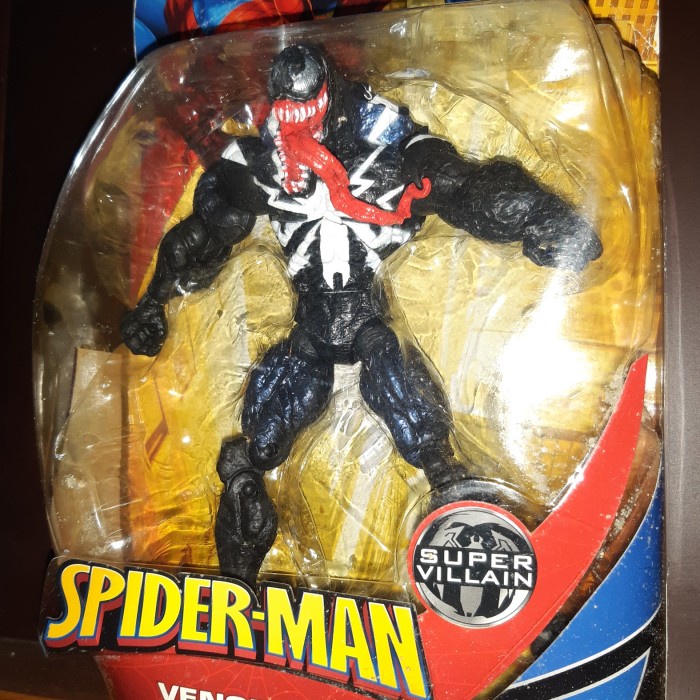 ✨Baru Marvel Legends Venom Mcfarlane With Jaw Slash Hasbro Original Diskon