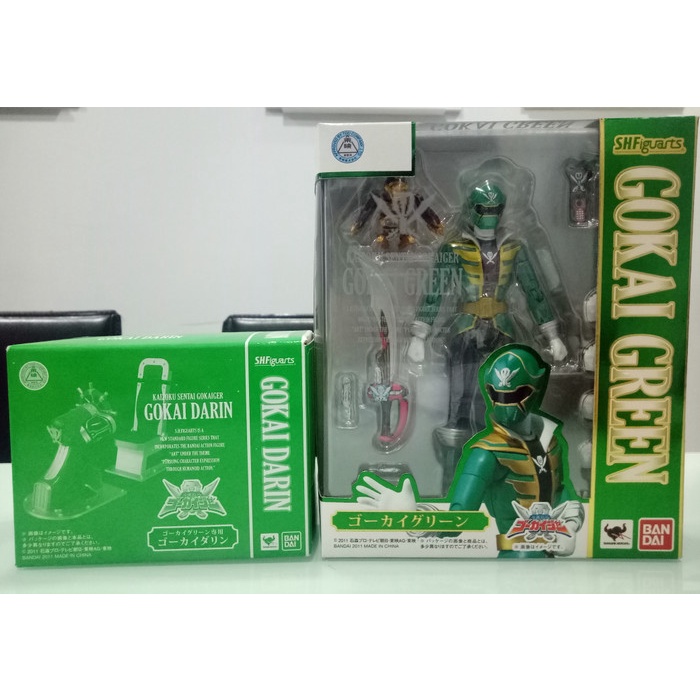 ✨Baru Shf Gokai Green  Gokai Darin Misb Diskon
