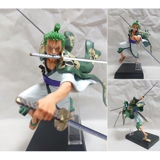 ✨Baru Ichiban Kuji Figure Roronoa Zoro - One Piece Full Force B Prize 19Cm Limited